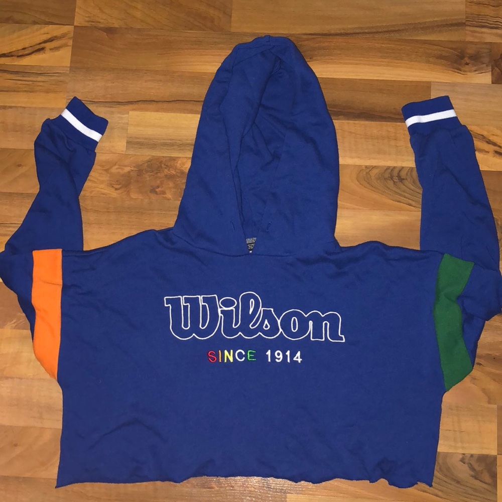 Wilson cropped hoodie